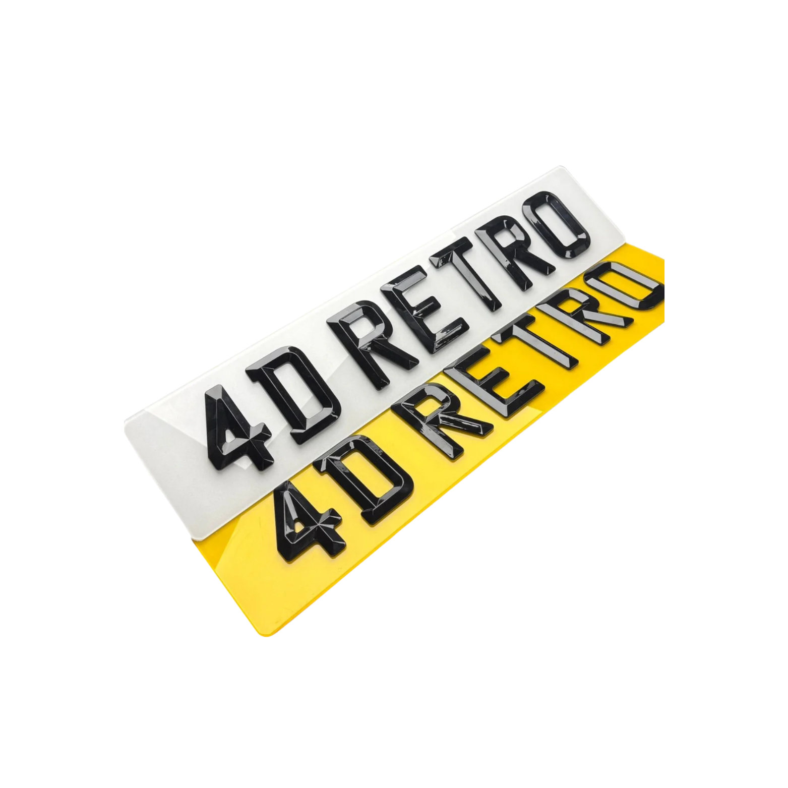 4D Retro Plates